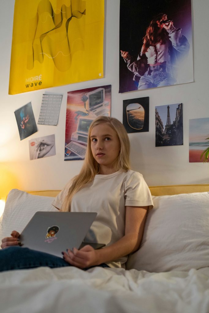 teenage room self expression modern interior aesthetic professional photography