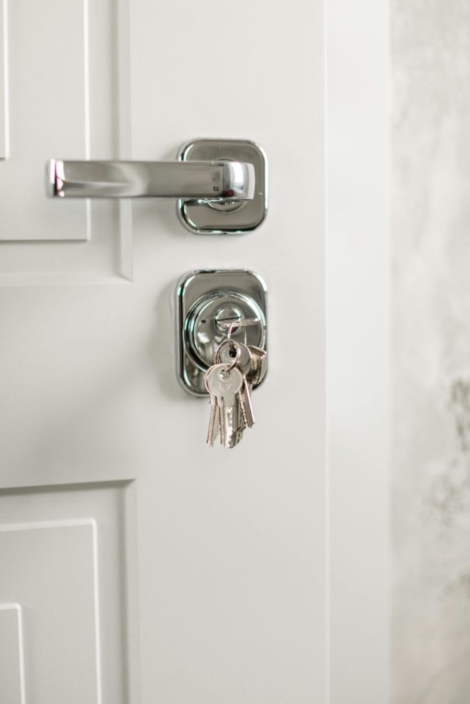 child room door lock modern interior aesthetic professional photography.webp